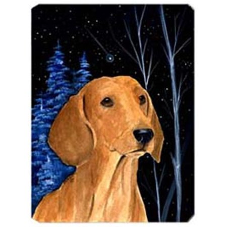 SKILLEDPOWER Starry Night Dachshund Mouse Pad SK231644